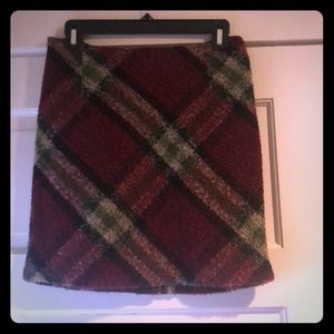 Wool skirt